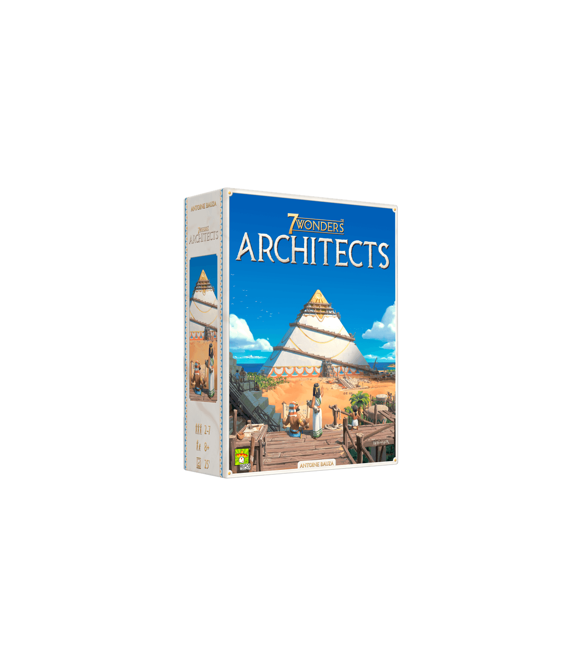 7 Wonders - Architects di Asmodee | Gioco da Tavolo Strategico per 2-7 Giocatori, Età 8+, Durata 25 Minuti