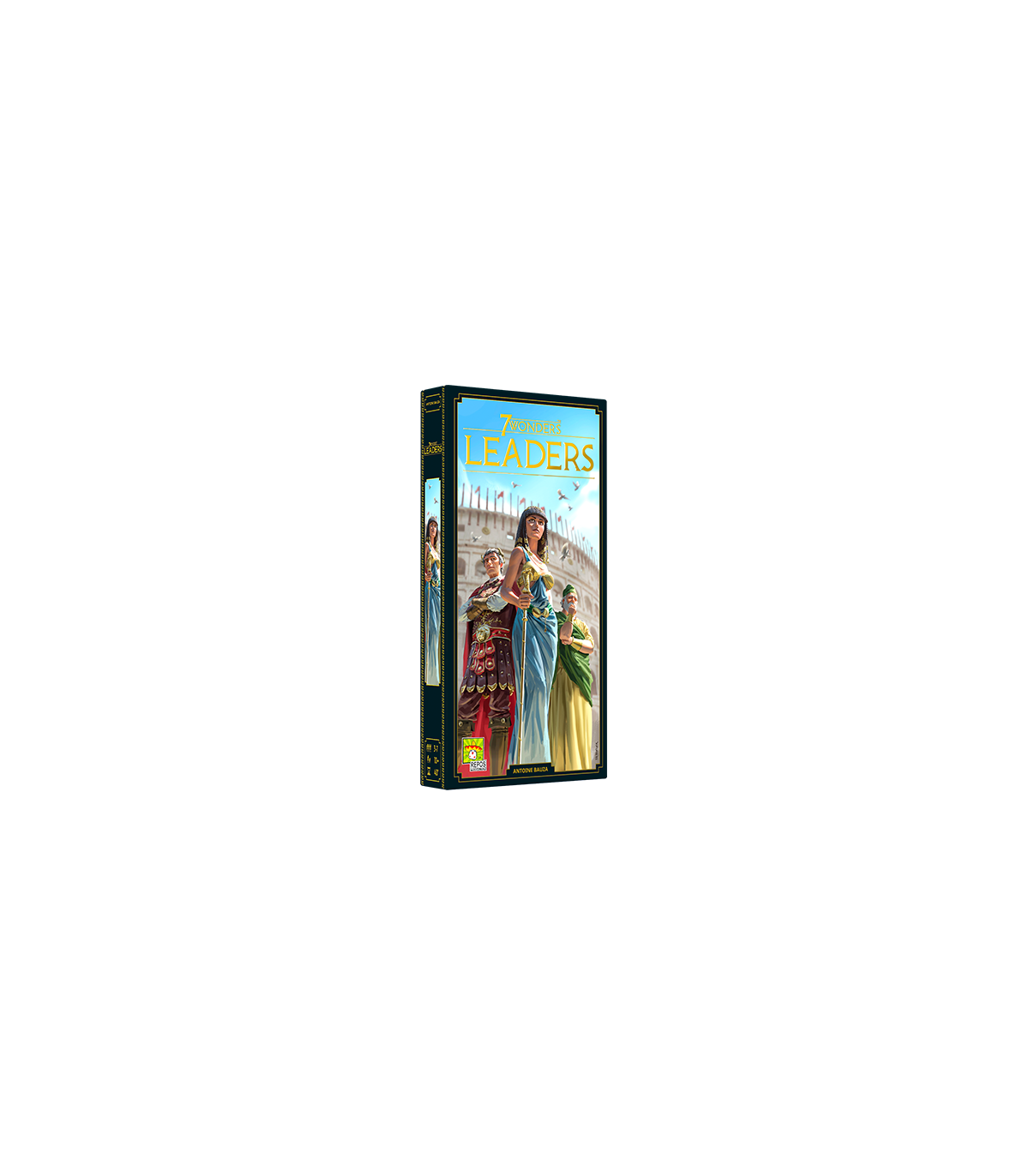 7 Wonders: Leaders - Nuova Edizione Asmodee | Gioco di Civilizzazione per 3-7 Giocatori, Regole Semplificate, 40 Minuti