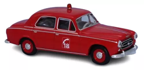 Peugeot 403 8hp autopompa rossa SAI 6221 - HO 1/87