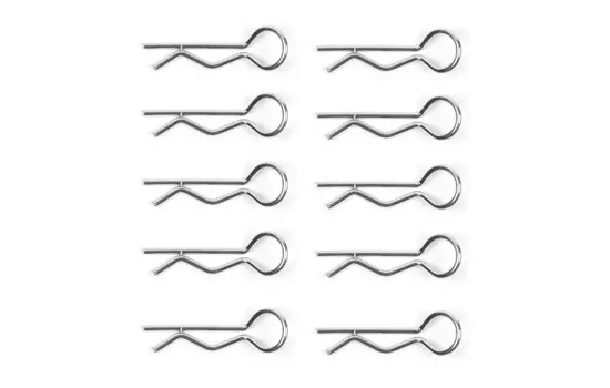 Lot de 10 Épingles Carrosserie Taille L | T2M T422507