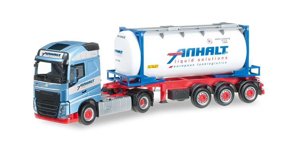 Herpa 304702 - Volvo FH GL Swapcontainer Semitrailer Anhlt