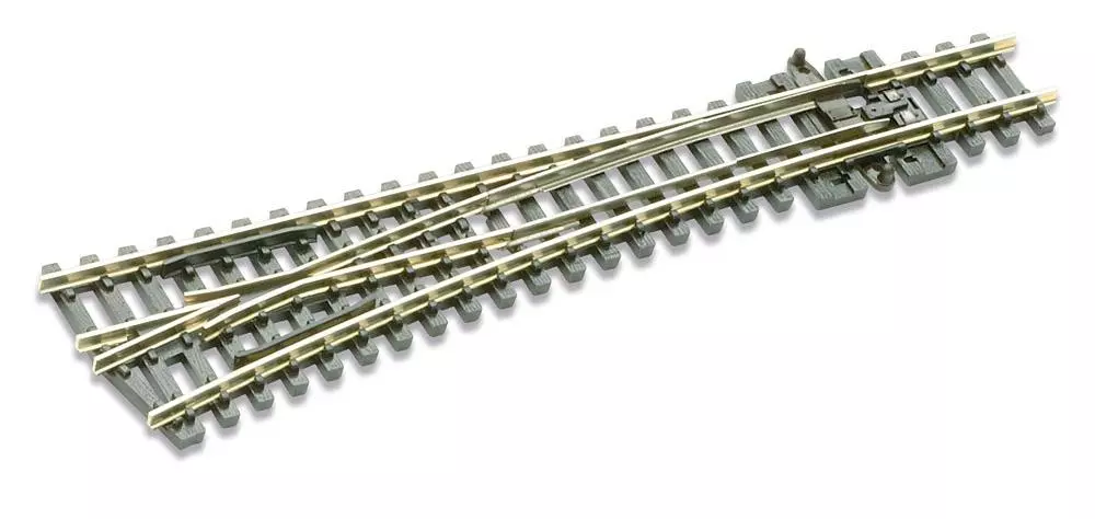 Aiguillage gauche R457 12° 123.7 mm ELECTROFROG PECO SLE396 - N 1/160 - code 80