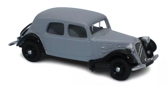 Citroën Traction 11A 1935 grigio / nero SAI 6163 - HO 1/87