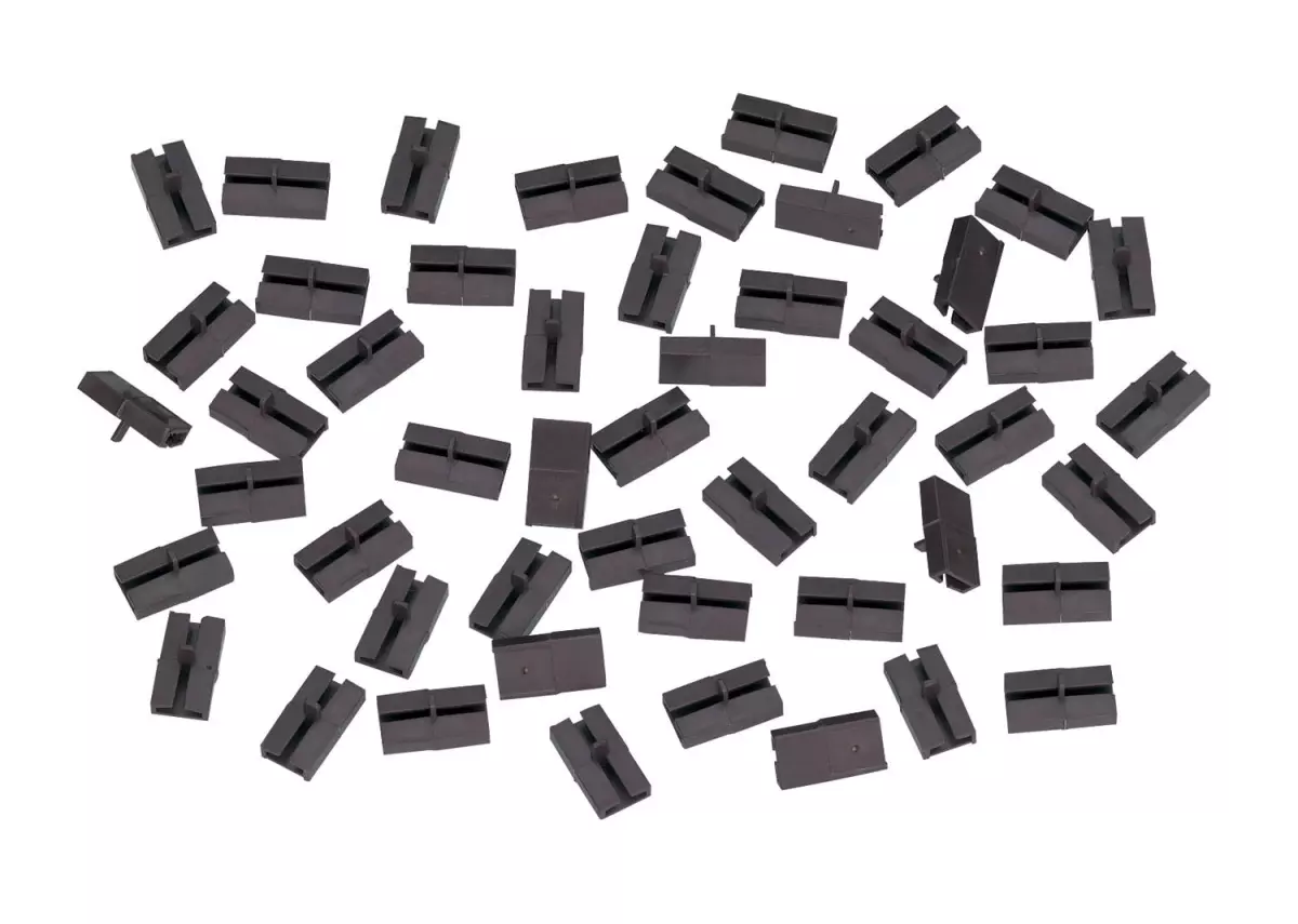 Confezione da 50 barre di giunzione isolanti MÄRKLIN 59090 - I 1/32 - parti in plastica