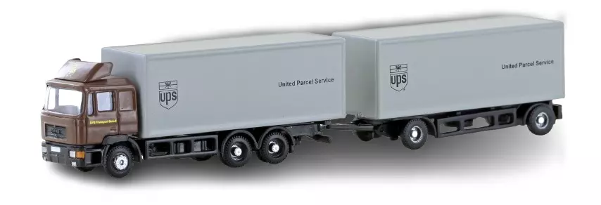 Autocarro MAN F90 e rimorchio a 3 assi - Hobby66 / Lemke 4602 - N 1/160