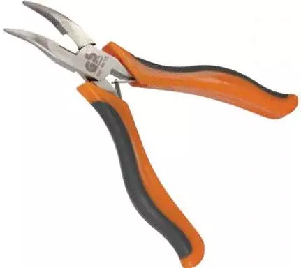 Pinze a becchi piatti piegati - PG Tools PGT423 - 125 mm