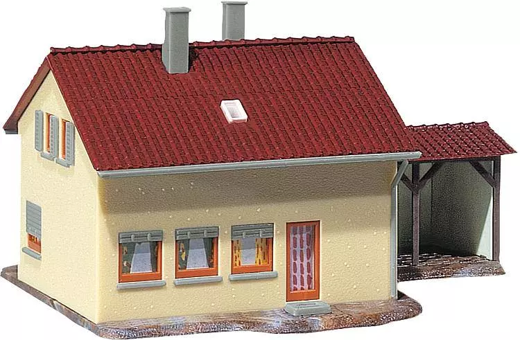 Casa dei coloni con rifugio FALLER 131358 - HO 1/87 - 127x114x75mm