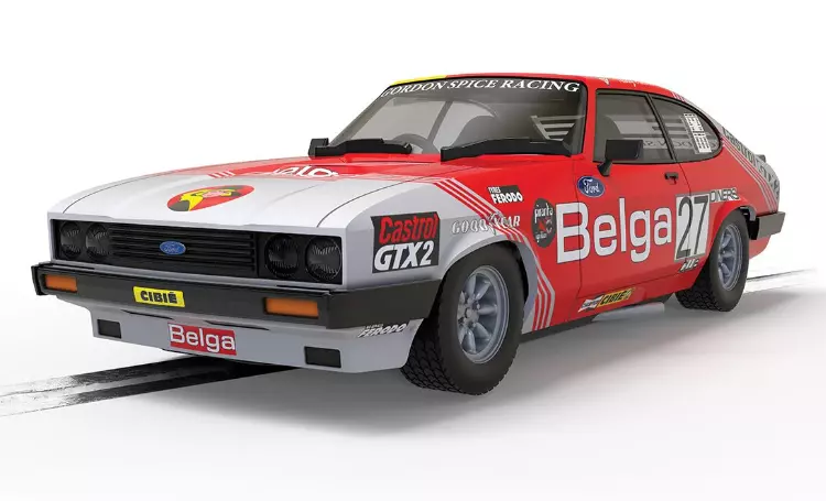 Auto Ford Capri MK3 - Scalextric C4349 - I 1/32 - Analogico - Spa 24Hours 1978