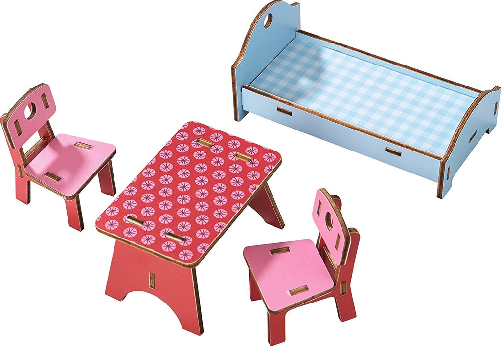 Haba 303001 - Little Friends - Mobili per casa Bambole "Casa Colonica"