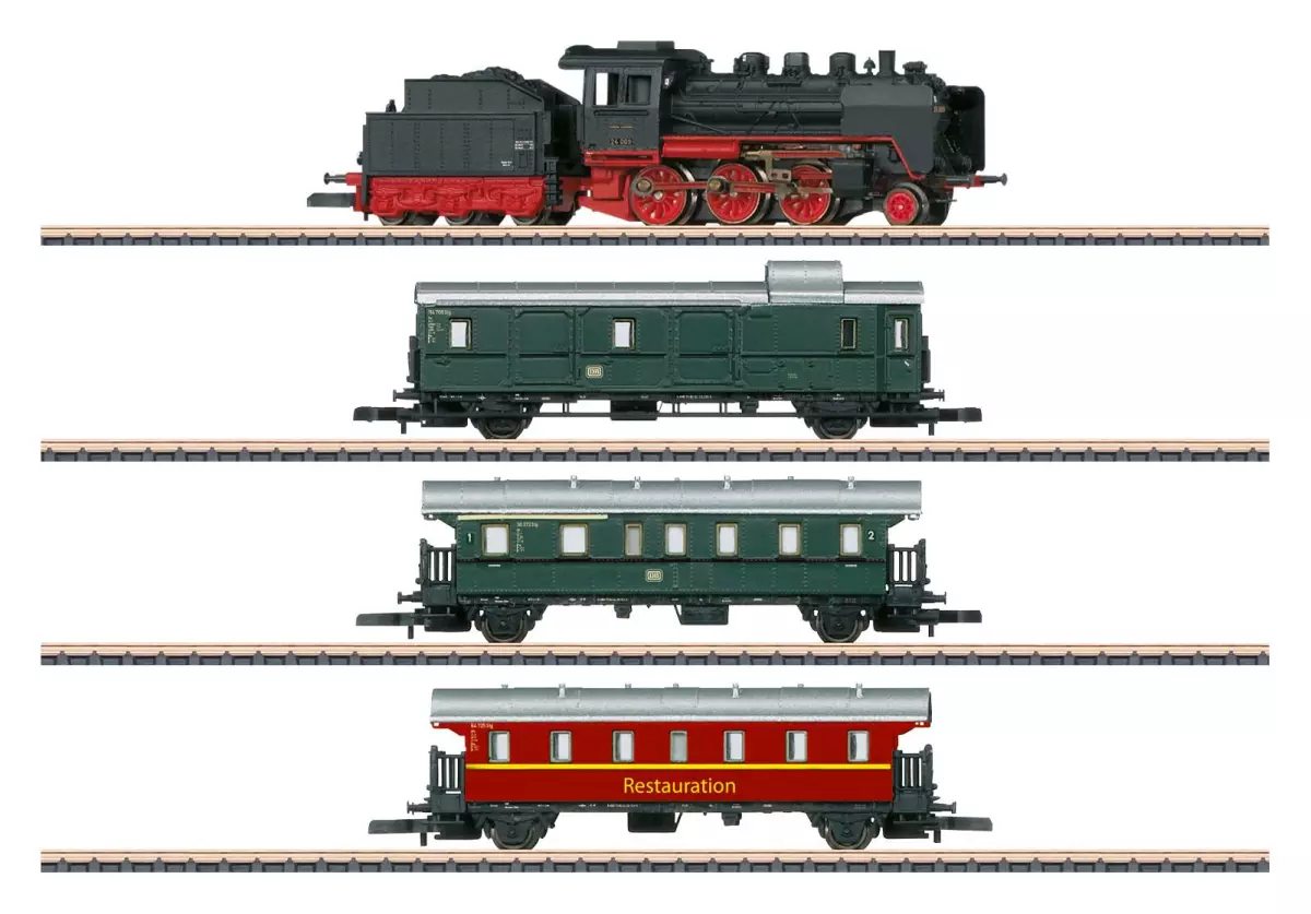 Set départ "Trains voyageurs-musée" Marklin 81874 - Z : 1/220 - Privat - EP III / V