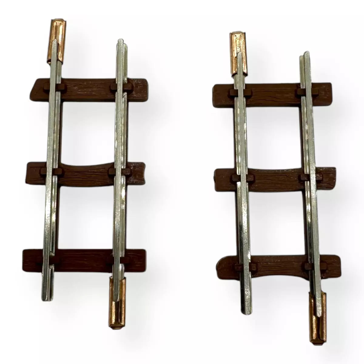 Due binari diritti a zappa da 38,5 mm - MINITRAINS 9315