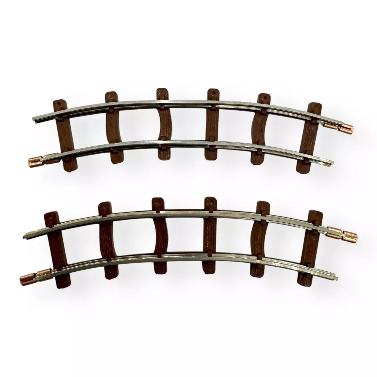 Set di 2 cingoli curvi a 30° - raggio di 140 mm