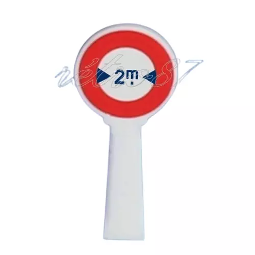 Pannello di larghezza massima di 2 m - HO 1/87th - SAI 8385