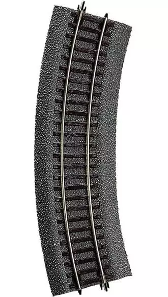 Binario curvo - R2 358 mm 30° - ROCO 42522 - HO 1/87 - Codice 83 [LINEA ROCO]