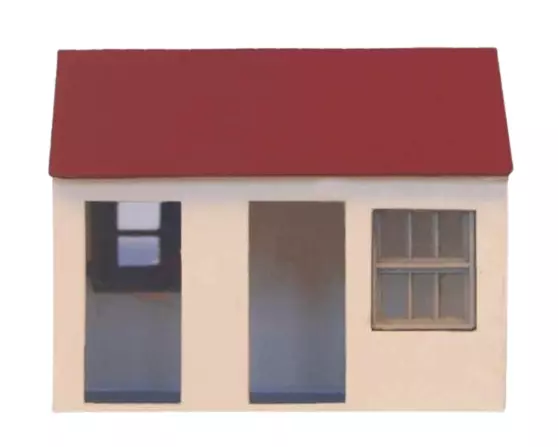 Fermata della carrozza - SAI 459 - HO 1/87 - Modello da assemblare