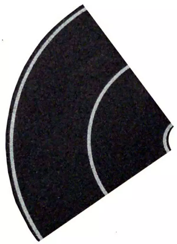 Set di 4 curve a 90° per calcestruzzo