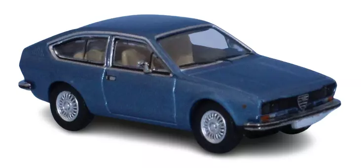 Alfa Romeo Alfetta GT, blu metallizzato, 1974 - PCX87 870427 - HO 1/87
