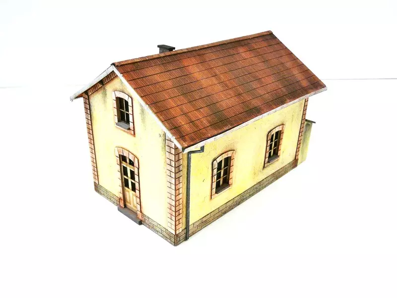 Portineria - Modello in legno 105001 - HO 1/87