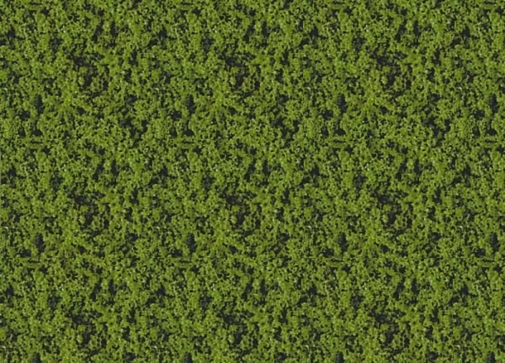 Floccaggio - Floreale - Verde medio - HEKI 1551 - Scala universale - 280x140 mm