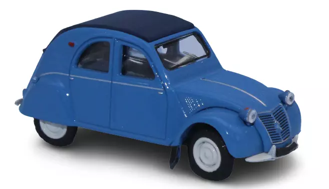 1958 Citroën 2CV AZLP in livrea blu SAI 6003 - HO 1/87 - EP III