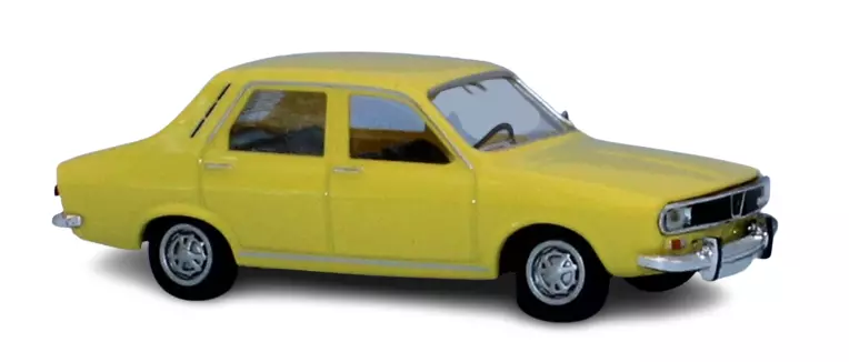 Auto Renault 12 TL in livrea gialla SAI 2221 - HO : 1/87 -