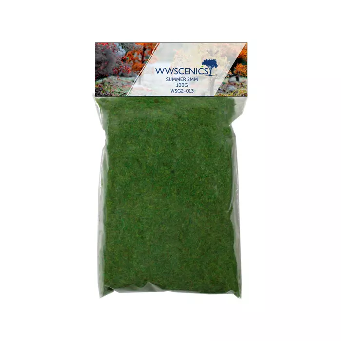 Erba estiva statica 2 mm - WWSCENICS WSG2-013 - 100 g
