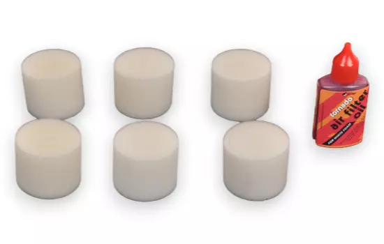 Kit 6 Mousse e Huile 35ML - T2M / Tornado J19002/01 - 1/8