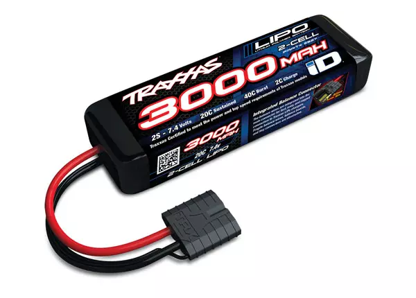 Batteria Lipo 2S 7,4V 3000mAh - Traxxas 2827X