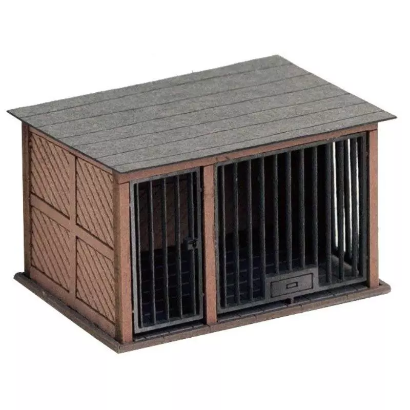 Un Chenil - LaserCut - NOCH 14365 - HO 1/87 - 42x45x26mm