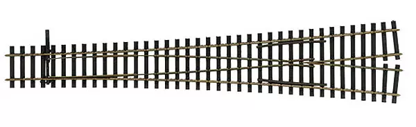 Aiguillage symétrique 2707mm 12°