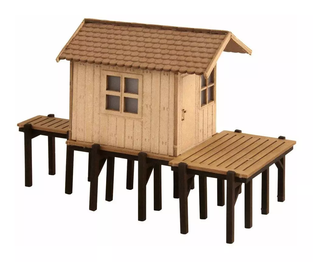 Una capanna da pesca NOCH 14262 - HO 1/87 - 80x37x54 mm