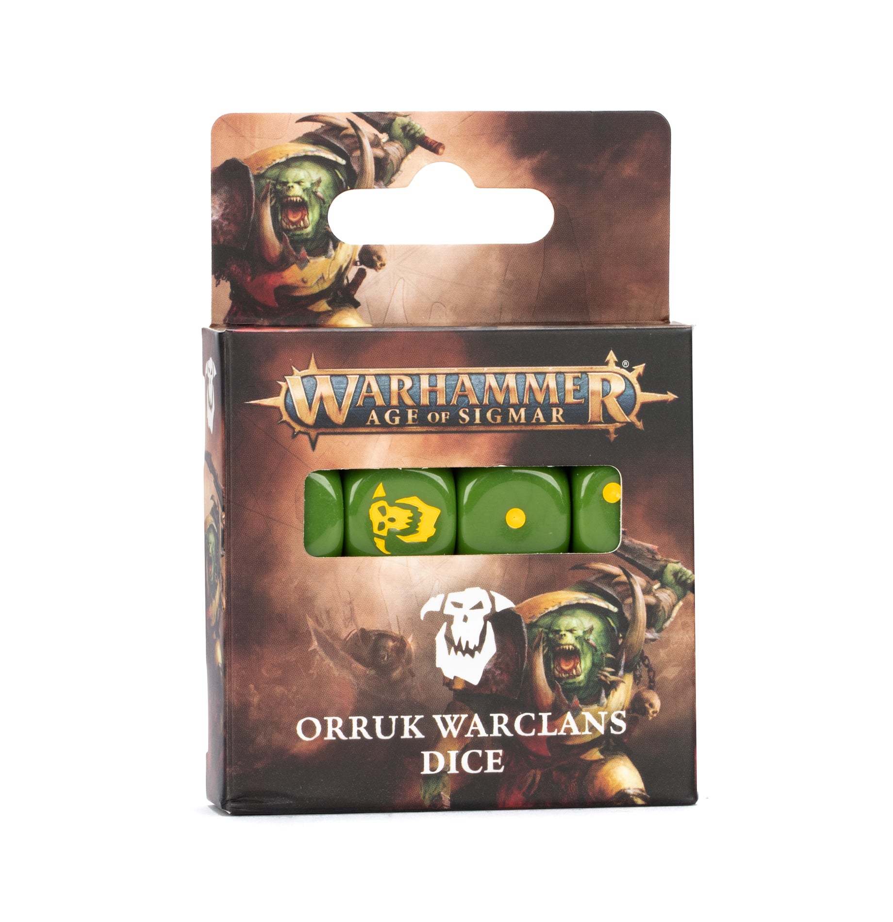 Age Of Sigmar: Orruk Warclans Dice (4th edition)