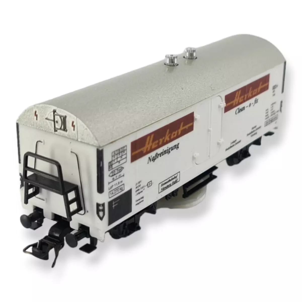 Wagon Nettoyeur avec Réservoir pour liquide - 2 rails HERKAT HO1306 | HO