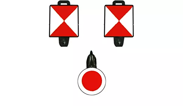 Dischi di fine convoglio - HO 1/87 - Brawa 2231