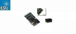 Decoder a 22 poli Plux 22 NEM 658 loksound V5 ESU 58412