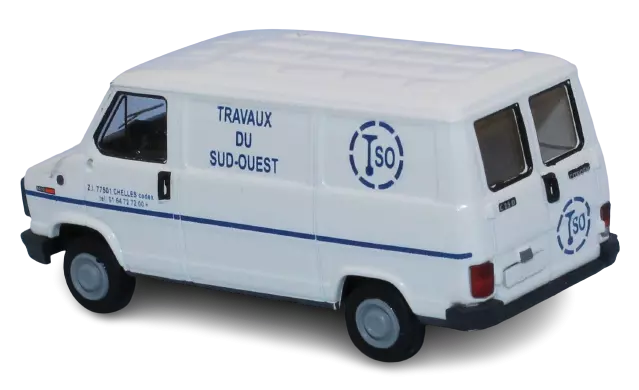 Furgone Citroën C25 Tolé TSO, 1982 - Sai 3082 - HO 1/87