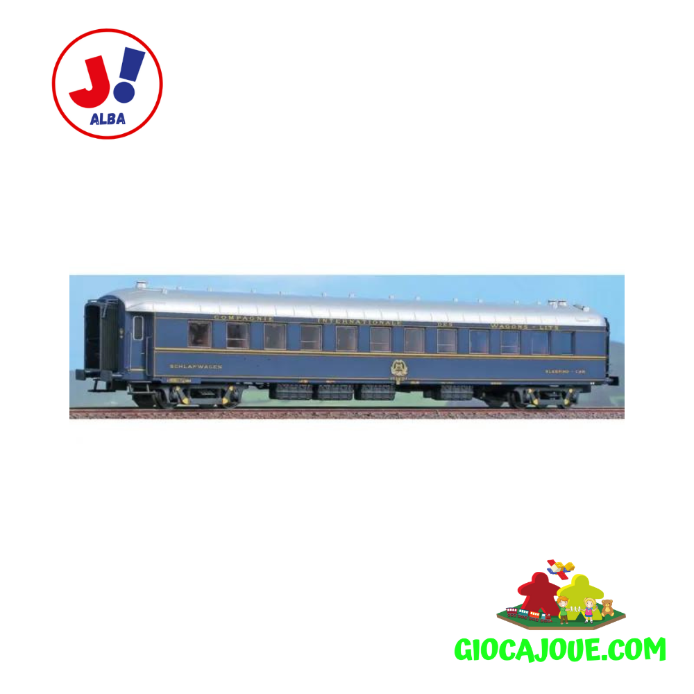 ACME 51020 - CIWL carrozza letti Tipo Ub, in livrea e carrelli originali CIWL, ep.IV