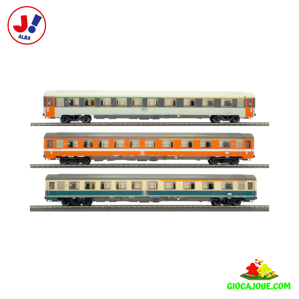 ACME 55101 - Set Treno Rapido D252/253 Paris-Frankfurt 1974-1975 ep.IV