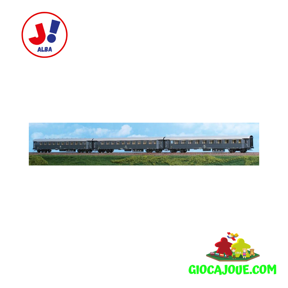 ACME 55289 - FS set 3 carrozze, formato da una carrozza Az23000, una carrozza Bz33000 e una carrozza Bz33000, ep.III/IV