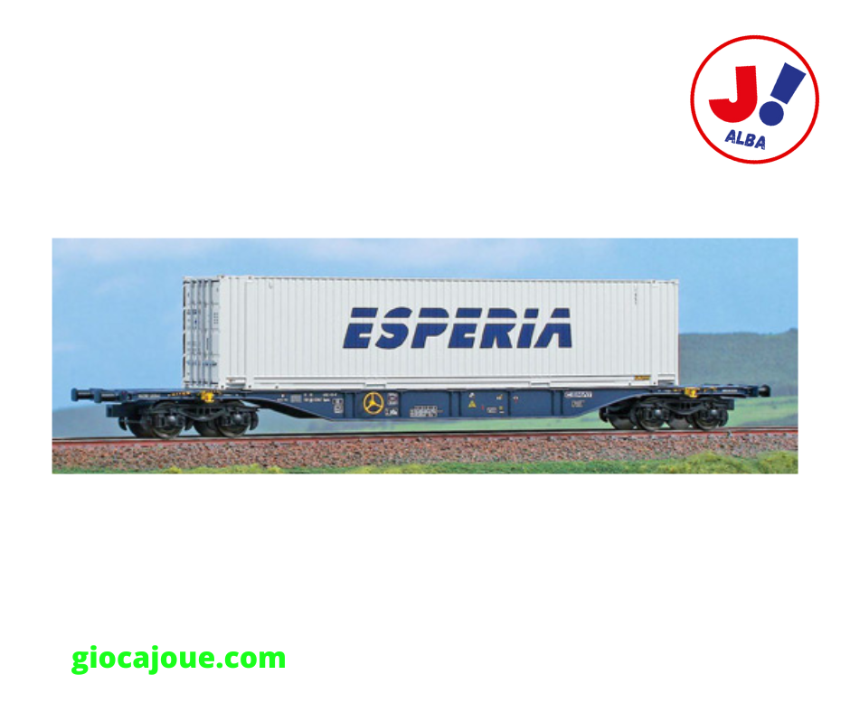 ACME 40401 - Carro intermodale Sgnss '60 "CEMAT" con carico. Ep. VI