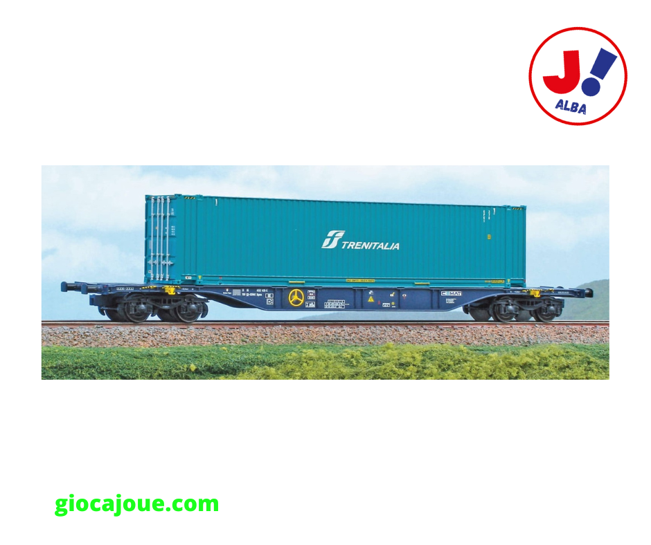 ACME 40420 - Carro intermodale Sgnss '60 "CEMAT" con carico. Ep. VI