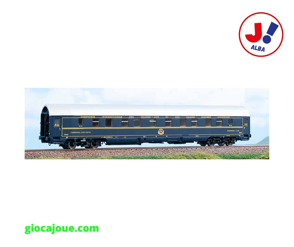 ACME 51006 - Carrozza letti UHansa 4585 livrea CIWL immatricolata presso FS. Ep. III