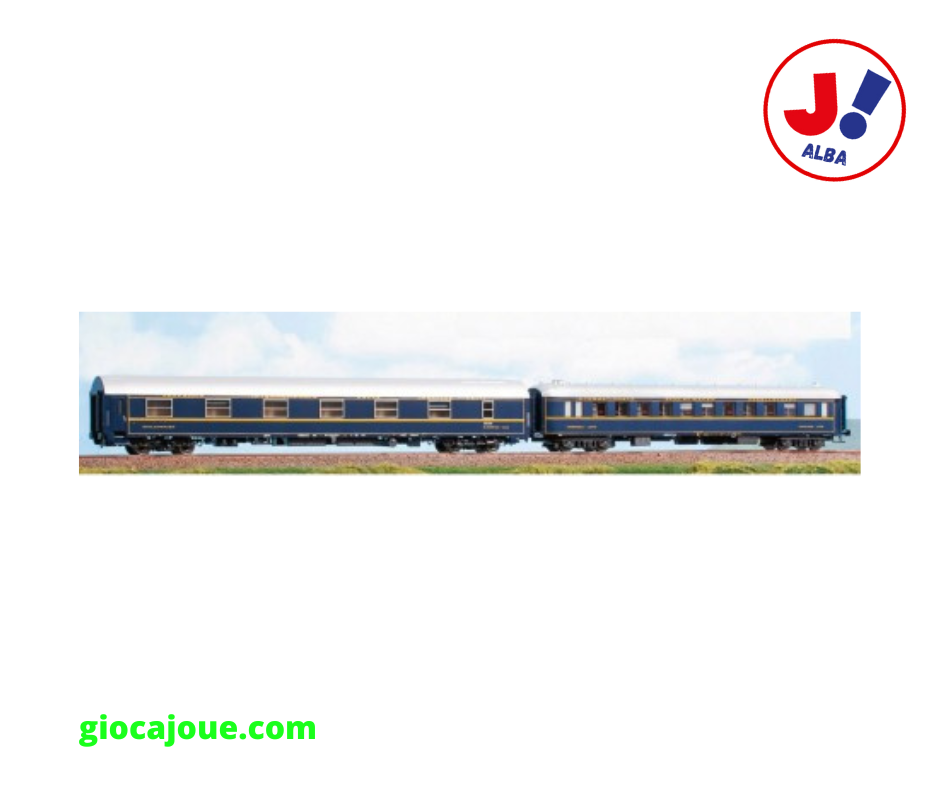 ACME 55278 - FS Set di due carrozze letti ex CIWL, Tipo MU e Tipo Ub costruzione Nivelles. Ep. IV