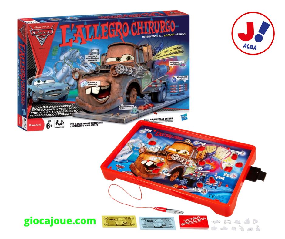 Hasbro 27117 - L'Allegro Chirurgo: Disney Cars 2