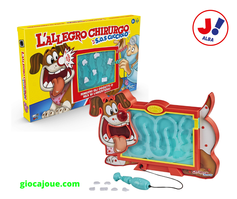 Hasbro E9694 - L'Allegro Chirurgo: "S.O.S Cucciolo"