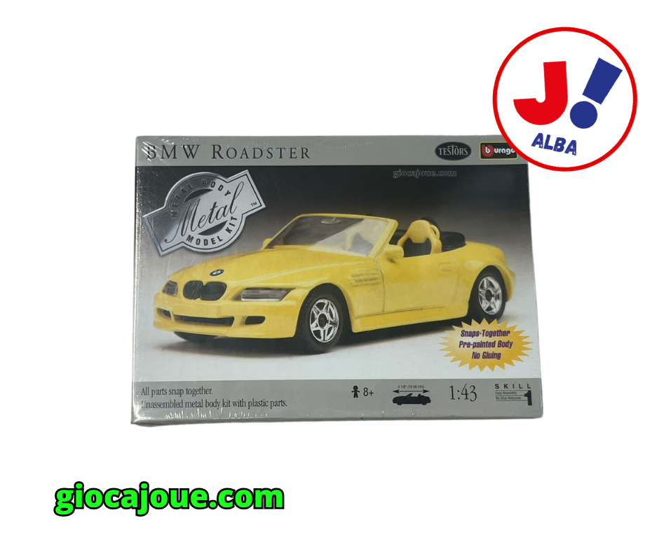 BBurago Metal Model Kit - BMW Roadster