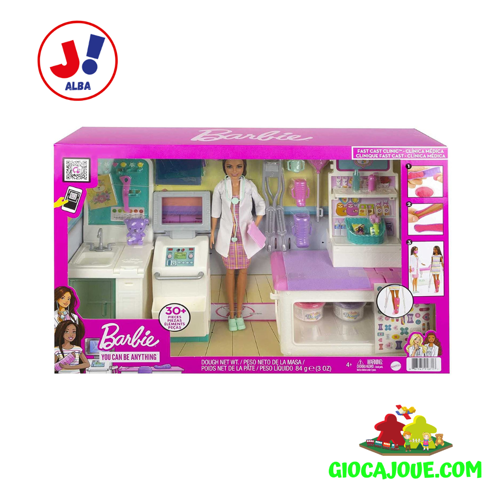 Barbie® HFT68 - Playset La Clinica di Barbie