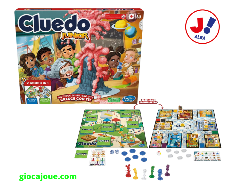 Hasbro F6419 - Cluedo Junior