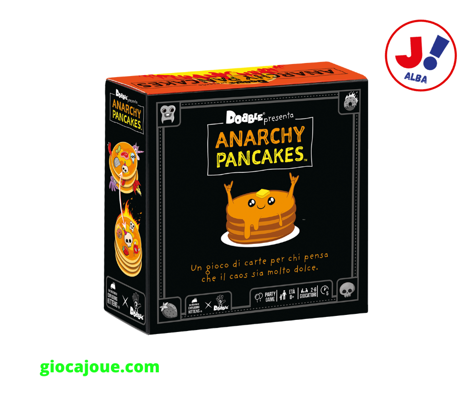 Asmodee - Dobble Anarchy Pancakes