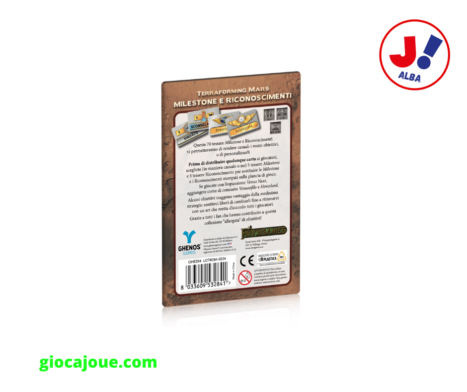Terraforming Mars: Milestone e Riconoscimenti (Espansione)